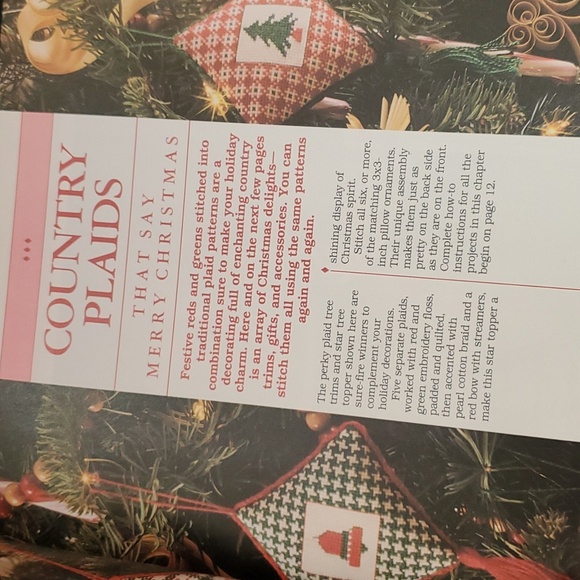 Better Homes And Gardens 'Christmas Cross Stitch' Book-1987 - Picture 4 of 10